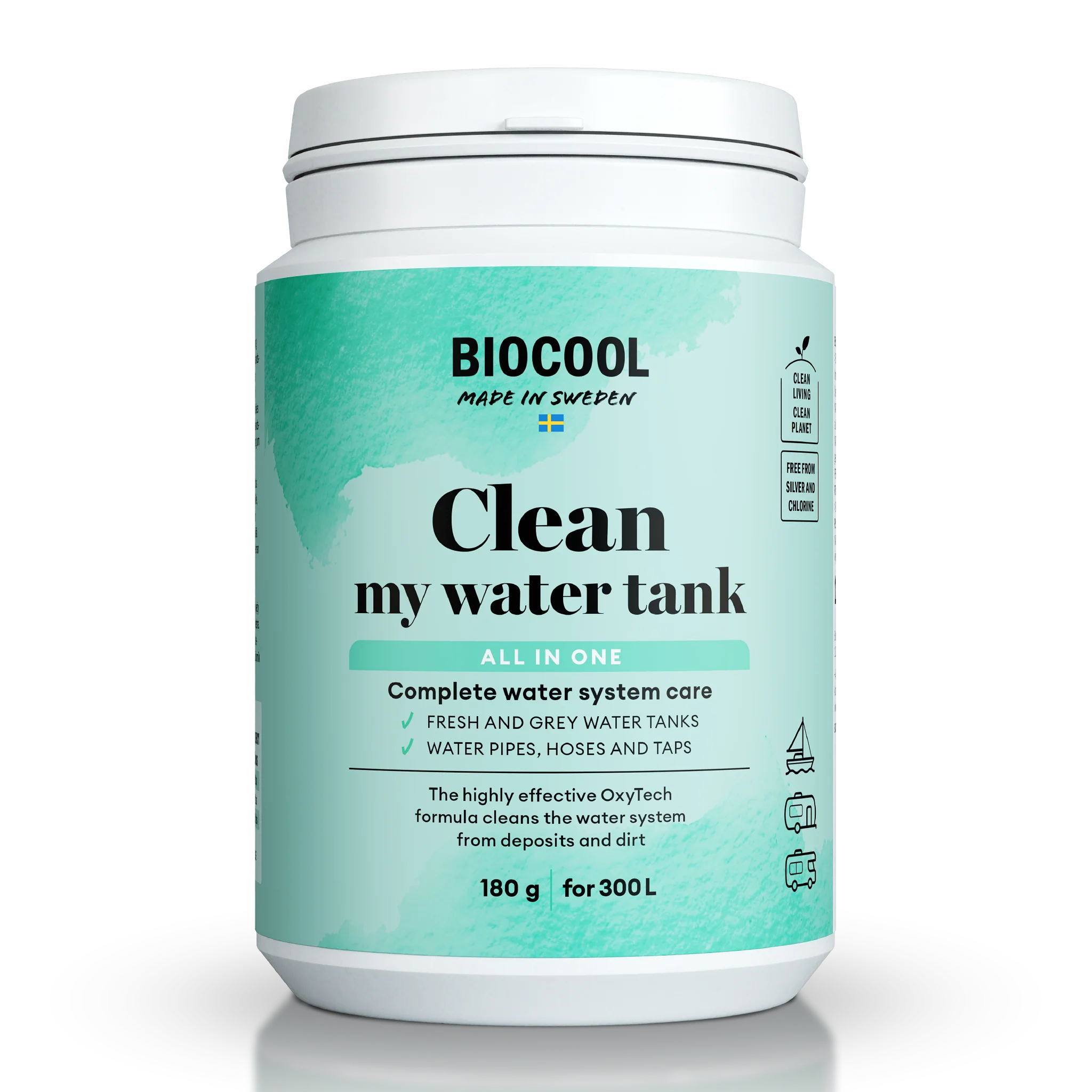 Biocool Clean my water tank 180g for 300L